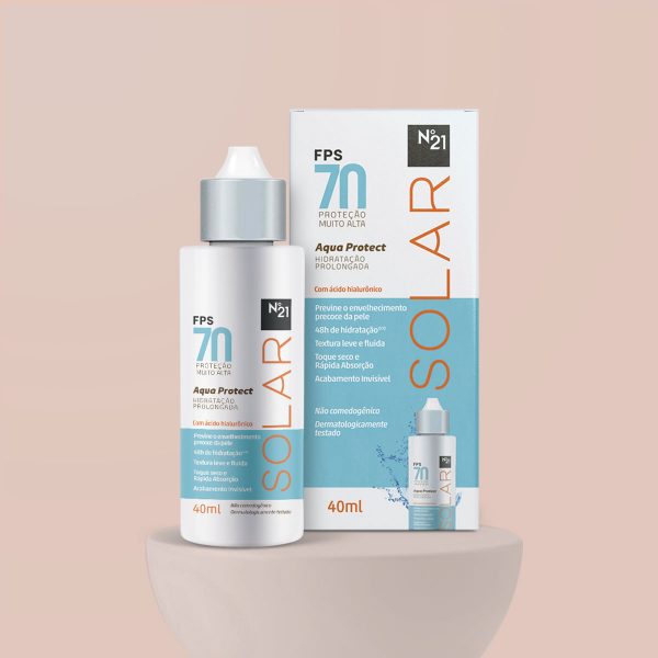 Protetor Solar Facial Fluido N°21 FPS 70